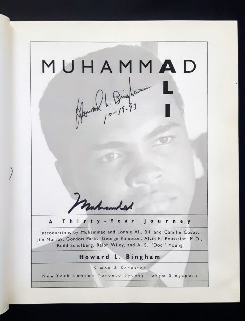 A Thirty-Year Journey by Howard L Bingham Hardback Book The Fast Muhammad Ali 